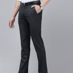 Arrow Men Tapered Fit Trousers-image-79