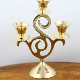 INTERNATIONAL GIFT Gold-Toned Candle Holder-picture-14
