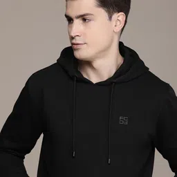 French Connection Solid Long Sleeves Hooded Sweatshirt-picture-28