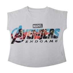 Marvel by Wear Your Mind Girls White Printed Top-picture-7