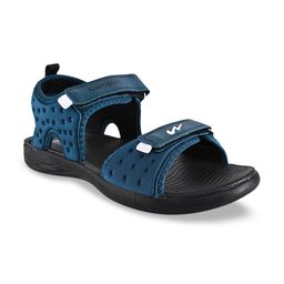 Campus Men Teal & Black Solid Sports Sandals-image-79