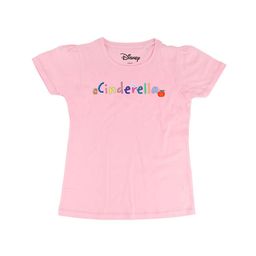 Disney by Wear Your Mind Pink Cinderella Printed Regular Top-image-75