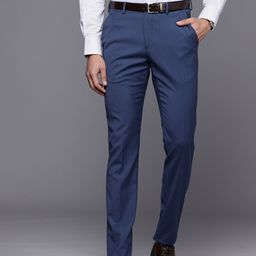 Louis Philippe Men Super Slim Fit Formal Trousers-picture-23