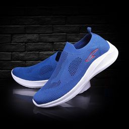 ASIAN Men Turquoise Blue Mesh Running Shoes-picture-25