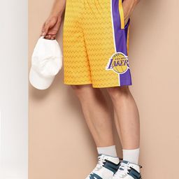 NBA Men Printed Los Angeles Lakers Sports Shorts-image-81