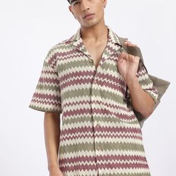 glitchez Geometric Goblet Relaxed Shirt-picture-22