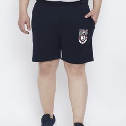 bigbanana Men Navy Blue Solid Sports Shorts-image-27