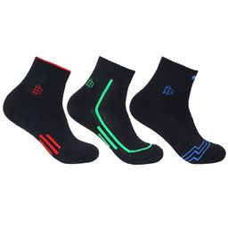 Bonjour Men Set of 3 White Ankle-Length Socks-9