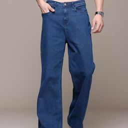 The Roadster Lifestyle Co. Men Loose Bootcut Stretchable Jeans-image-55