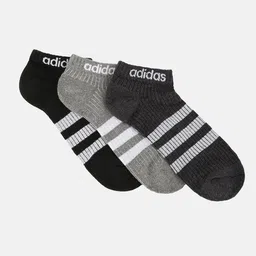 ADIDAS Men Pack Of 3 Assorted Ankle-Length Socks-49