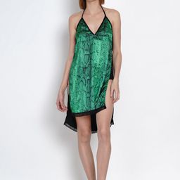 EROTISSCH Green & Black Printed Baby Doll-image-21