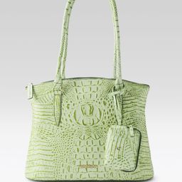 Hidesign ALISSON 03 Animal Textured Leather Structured Shoulder Bag-24