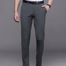 Louis Philippe Men Slim Fit Trousers-picture-22