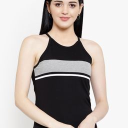 LE BOURGEOIS Women Black Striped Top-picture-10