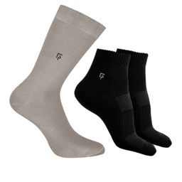 FOOTPRINTS Men Pack of 3 Calf-Length Socks-image-67