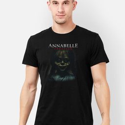 Free Authority Men Black Annabelle Printed Cotton Pure Cotton T-shirt-image-60