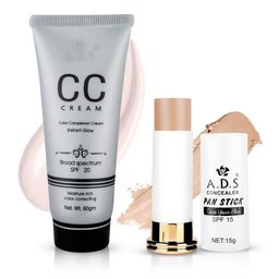 A.D.S Instant Glow CC Cream 60 g With Concealer Stick 15 g-14