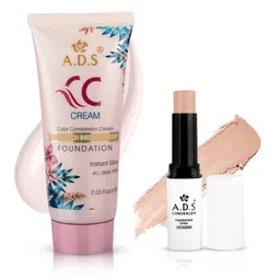 A.D.S Instant Glow CC Cream 60 g With Concealer Stick 15 g-70
