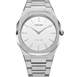 D1 Milano Silver Ultra Thin Bracelet Eggshell White Dial Analogue women Watch -UTBL01-image-38