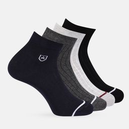 Roadster Men Pack of 4 Ankle Length Socks-image-3