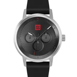 HUGO Men Black Define Analogue Multi Function Watch 1530263-10