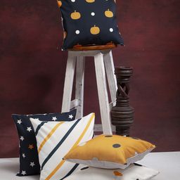 Alina decor Set of 5 Printed 16" x 16" Cushion Covers-9