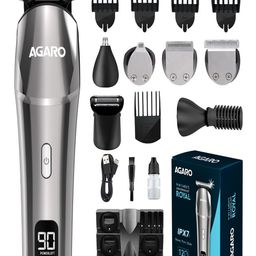 Agaro Men Royal Multi Grooming Kit - Black-51