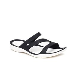 Crocs Women Black Solid Synthetic Open Toe Flats-15