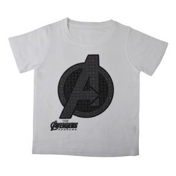 Marvel by Wear Your Mind Boys White Printed Round Neck T-shirt-image-80