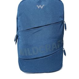 Wildcraft Unisex Navy Blue Solid Laptop Backpack-17