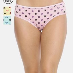 Red Rose Women Pack of 3 Assorted Basic Briefs RR200-image-7