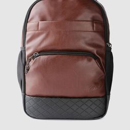 F Gear Unisex Brown & Black Luxur Laptop Backpack-79