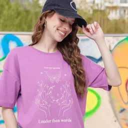 DressBerry The Energy Explosion Boxy T-shirt-image-4