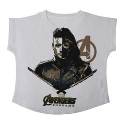 Marvel by Wear Your Mind Girls White Printed Top-image-51