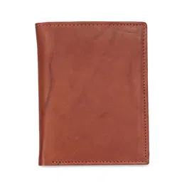 GENWAYNE Men Brown Solid Two Fold Wallet-picture-42