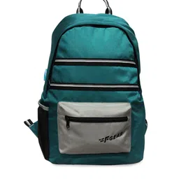 F Gear Unisex Turquoise Blue Solid Backpack-image-14