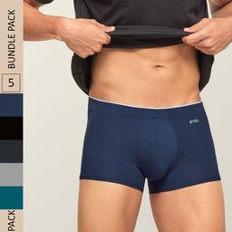 XYXX Men Pack Of 5 Uno IntelliSoft Micro Modal Trunk XYTRNK5PCKN221-picture-2
