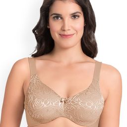 Ultimo Non Padded Wired Minimizer Lace Bra E0007-30