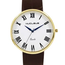 Nucleus Unisex White Leather Analogue Watch LPRGWBRi-image-2