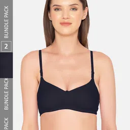 GROVERSONS Paris Beauty Pack of 2 Non-Padded Bra-image-67