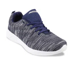 WALKWAY by Metro Men Blue Woven Design Sneakers-image-61