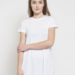 Kalt Women White Solid Tunic-image-96