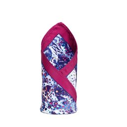 Alvaro Castagnino Blue Printed Pocket Square-image-47