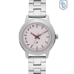 Fastrack Women White Analogue Watch 68008SM01_OR-29