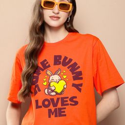 Difference of Opinion Graphic Printed Oversized Pure Cotton T-shirt-image-29