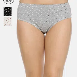 Red Rose Women Pack Of 3 Assorted Hipster Briefs Mastani-M-image-69