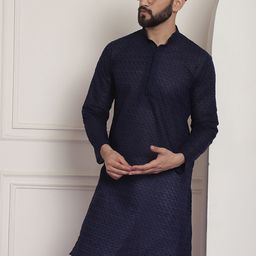 SOJANYA Embroidered Chikankari Pure Cotton Kurta-picture-53