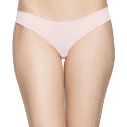 Candyskin Women Peach-Coloured Solid Seamless Bikini Briefs CSPNTYB15-BH-image-89