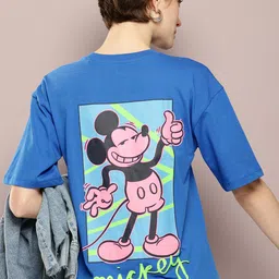 Kook N Keech Disney Printed Drop-Shoulder Sleeves Pure Cotton Oversized T-shirt-picture-8
