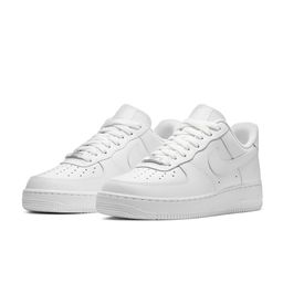 Nike Women White AIR FORCE 1 07 Leather Sneakers-picture-48